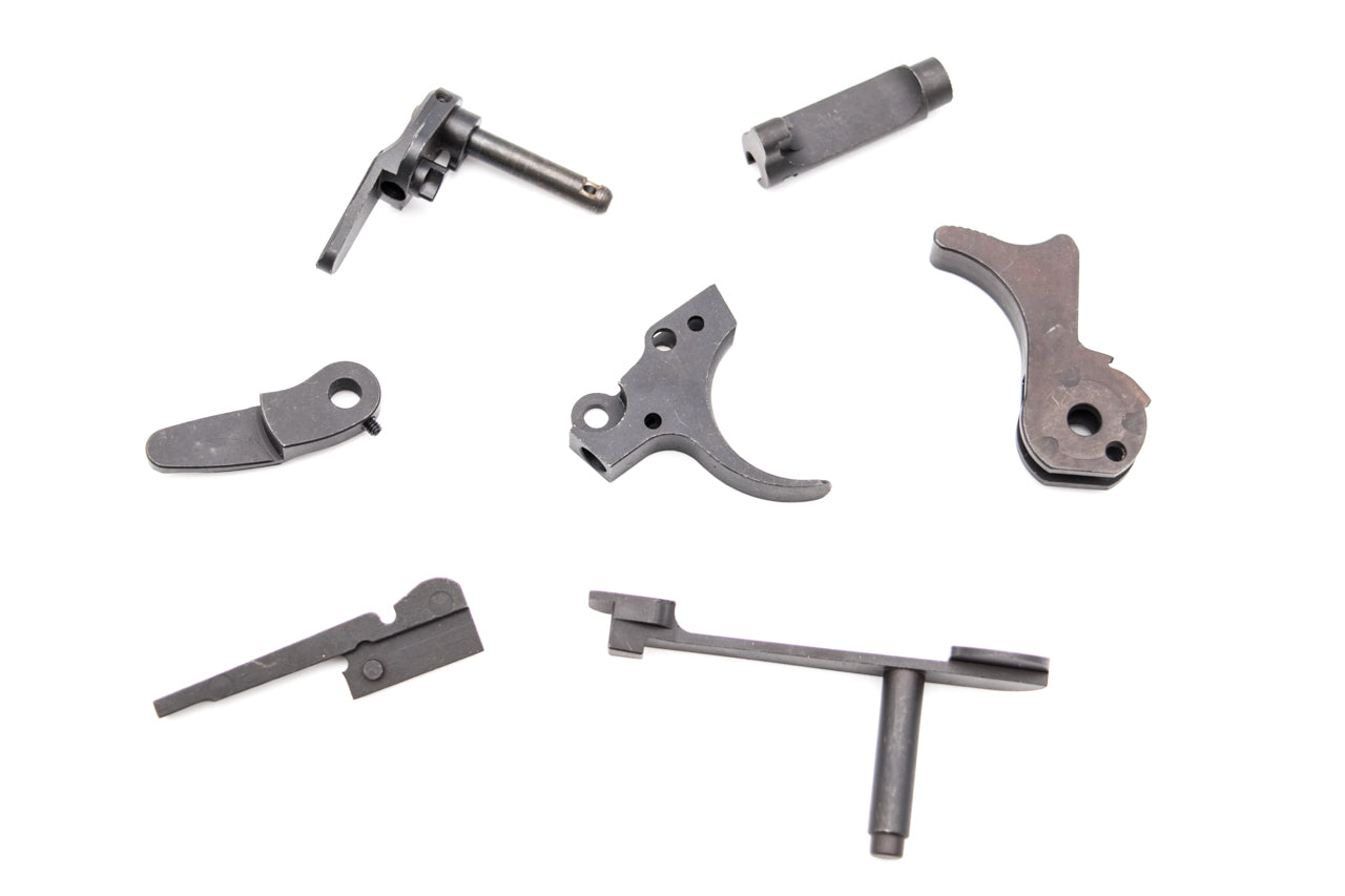 Mafio MIT Hi-Power Mark III CNC Steel Parts Kit for WE Browning Hi-Power MK3 GBB Pistol ( Black ) ( Hammer , Triggers etc. )