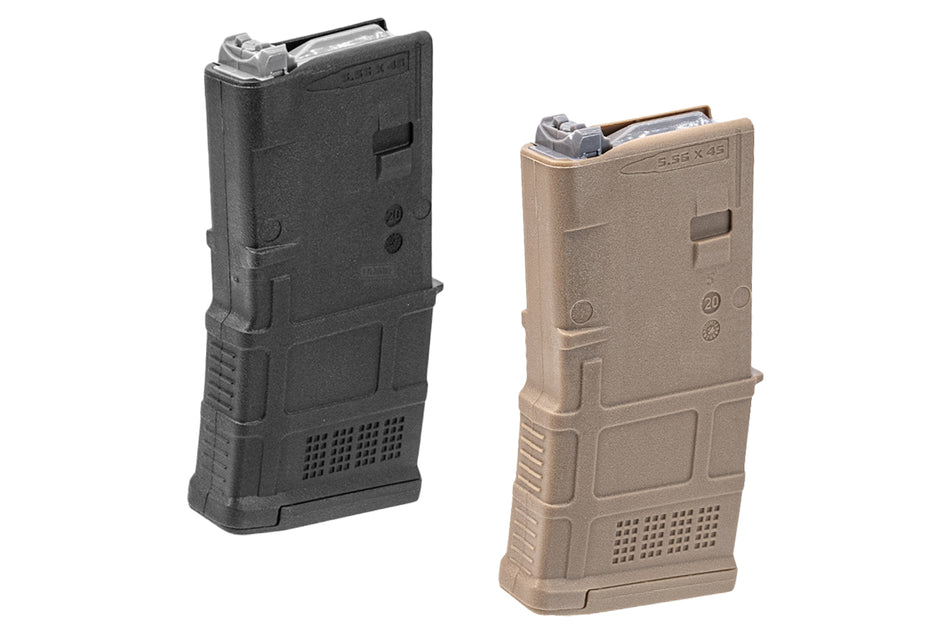 FCC Rampo's RMAG 20 Style 80 Rounds Magazine For AR / M4 PTW Series -FDE