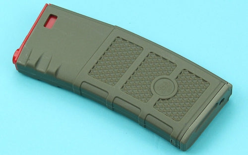 G&P Ball Ball Hi-Cap Magazine ( FDE / Red )
