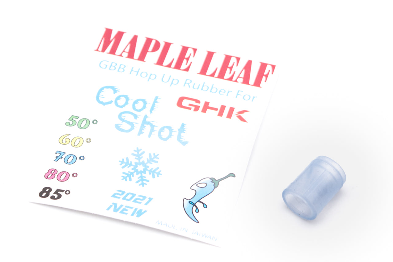 Maple Leaf Silicone Version of "Cool Shot" Hop Up Rubber for Maple GHK Hop Up Chamber-85°