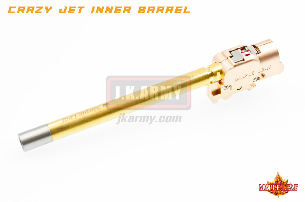Maple Leaf G Series 113mm Crazy Jet Aerodynamic 6.04mm Inner Barrel w/ Hop Up Chamber Set Kit for WE / TM / VFC