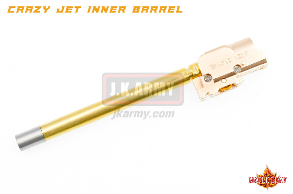 Maple Leaf G Series 113mm Crazy Jet Aerodynamic 6.04mm Inner Barrel w/ Hop Up Chamber Set Kit for WE / TM / VFC