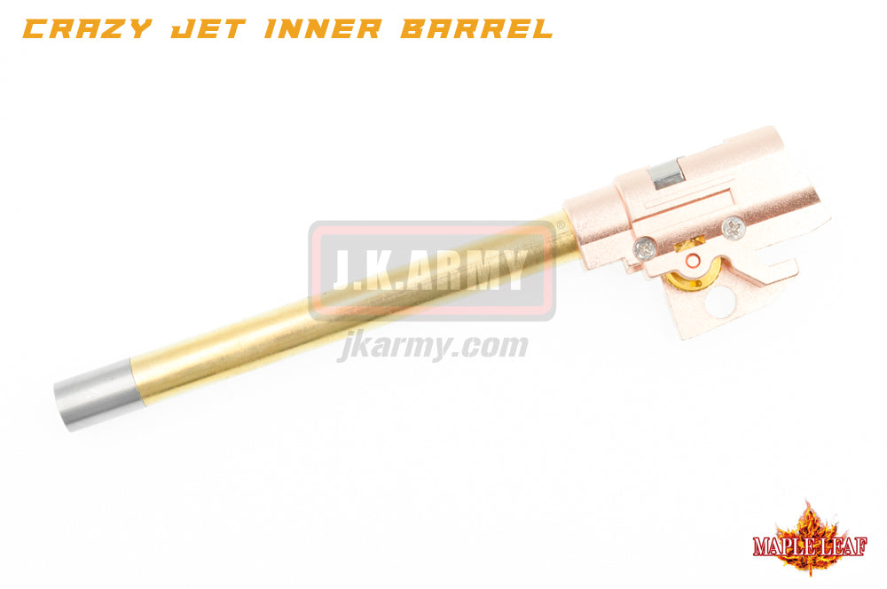 Maple Leaf Hi-Capa Series 138mm Crazy Jet Aerodynamic 6.04mm Inner Barrel w/ Hop Up Chamber Set Kit for WE / TM / VFC