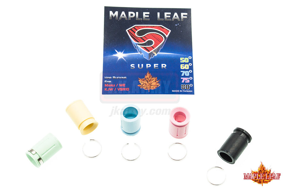 Maple Leaf Super Hop Up Bucking for Marui / WE / KJ GBB Pistol & GBBR & VSR ( 50° / 60° / 70° / 75°/ 80° )-80°