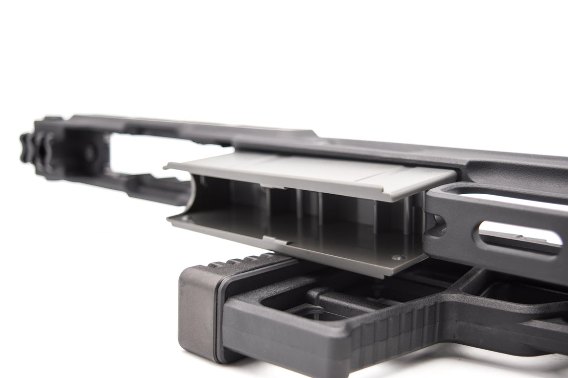 Maple Leaf MLC S1 / S2 Rifle Stock Backup Mag Carrier ( Black )