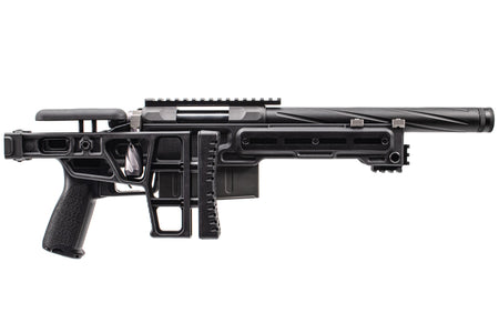 Maple Leaf MLC-S2 Chassis TM VSR10 Sniper Rifle Airsoft ( 150mm ) ( Foldable Stock ) ( Black ) ( Launchable by JKA )