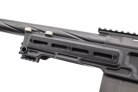 Maple Leaf MLC-S2 Chassis TM VSR10 Sniper Rifle Airsoft ( 150mm ) ( Foldable Stock ) ( Black ) ( Launchable by JKA )