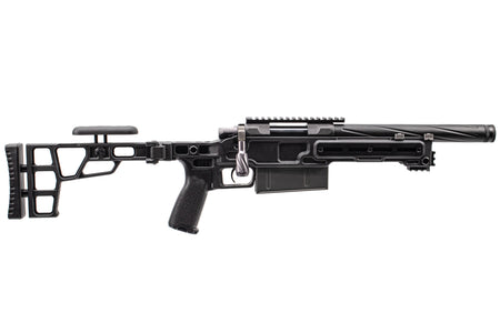 Maple Leaf MLC-S2 Chassis TM VSR10 Sniper Rifle Airsoft ( 150mm ) ( Foldable Stock ) ( Black ) ( Launchable by JKA )