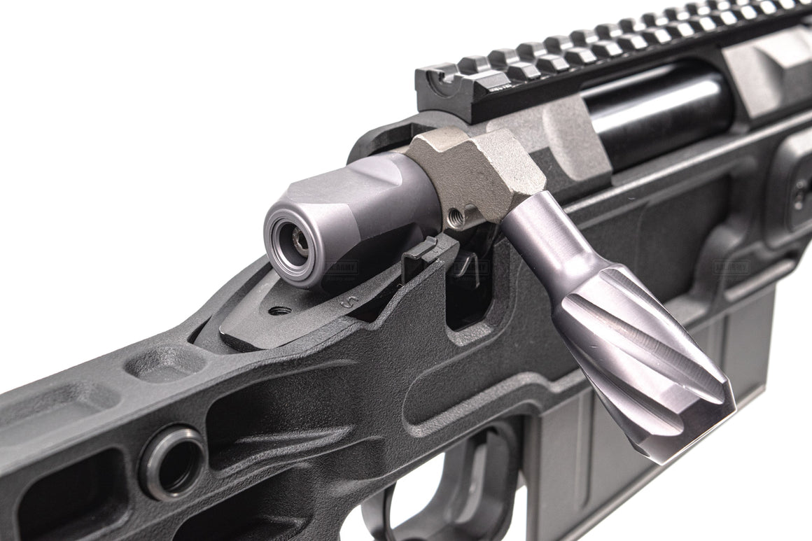 Maple Leaf MLC-S2 Chassis TM VSR10 Sniper Rifle Airsoft ( 150mm ) ( Foldable Stock ) ( Black ) ( Launchable by JKA )