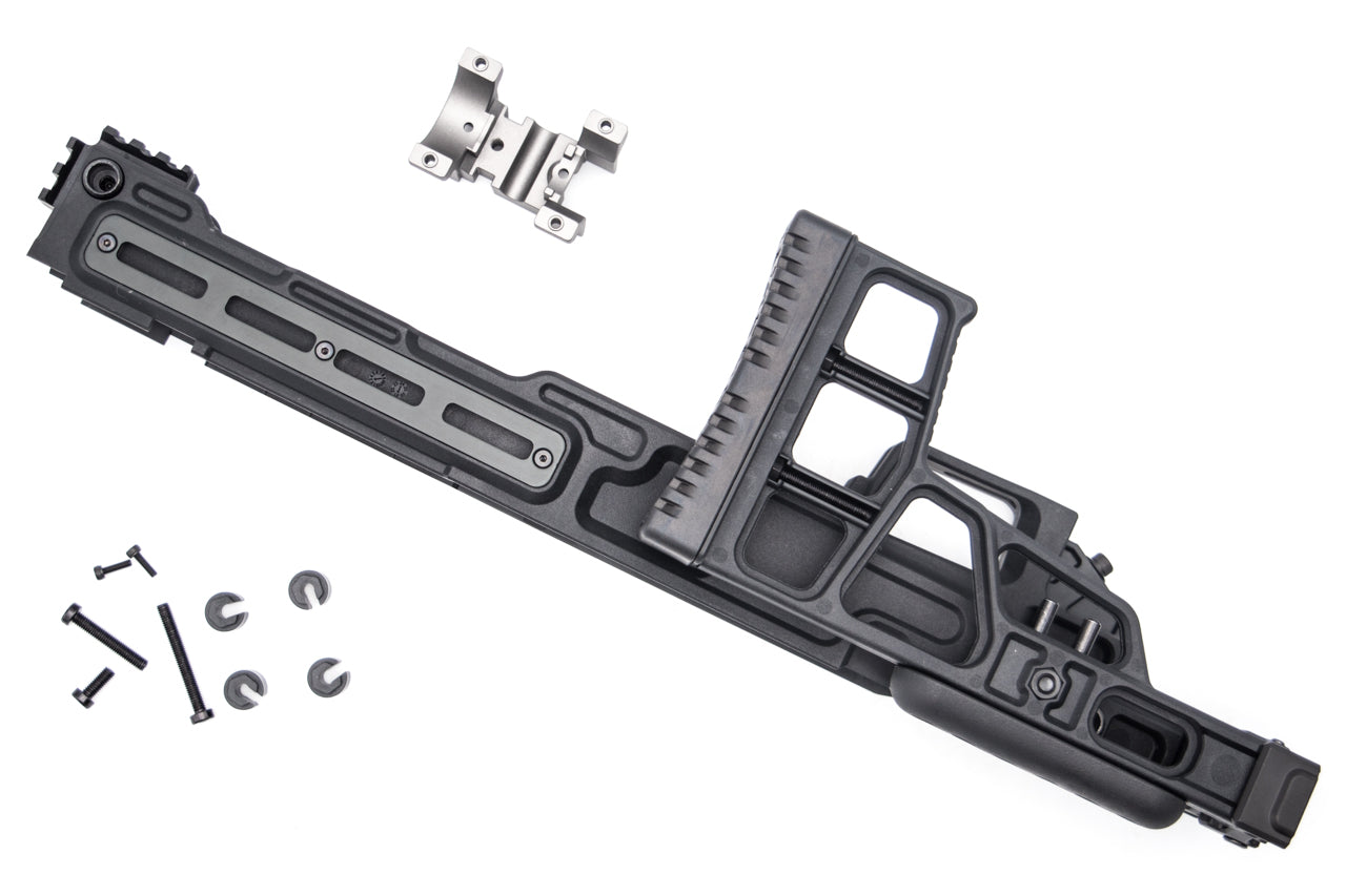 Maple Leaf MLC-S2 Chassis for TM VSR10 Sniper Rifle ( Foldable Stock ) ( Black )