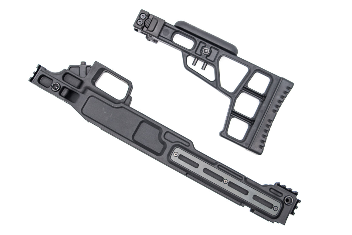 Maple Leaf MLC-S2 Chassis for TM VSR10 Sniper Rifle ( Foldable Stock ) ( Black )