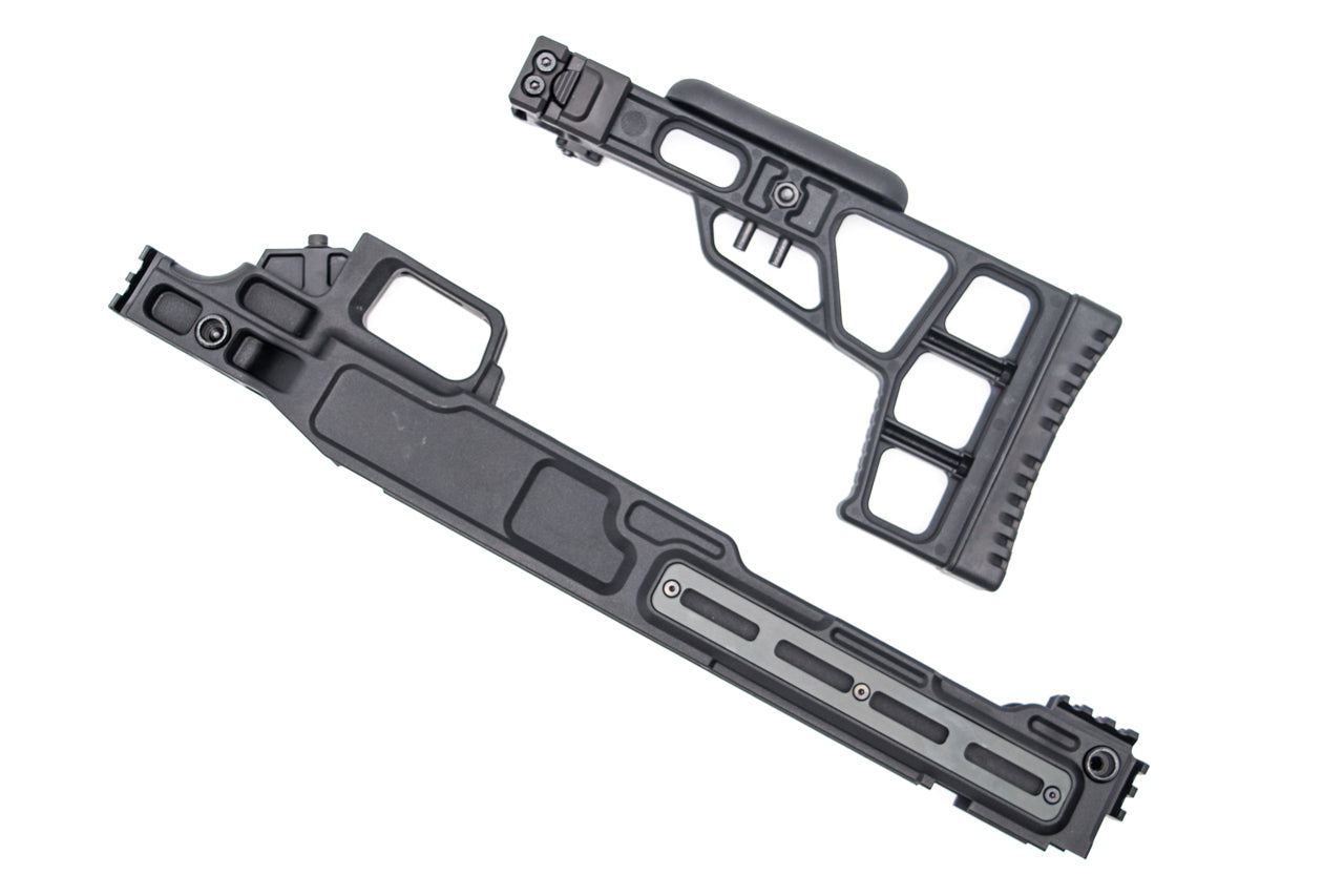 Maple Leaf MLC-S2 Chassis for TM VSR10 Sniper Rifle ( Foldable Stock ) ( Black )