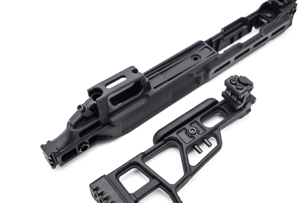 Maple Leaf MLC-S2 Chassis for TM VSR10 Sniper Rifle ( Foldable Stock ) ( Black )