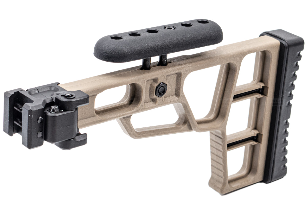 Maple Leaf MLC-S2 Folding Stock Set for 1913 Rail Stock Adapter ( Tan )