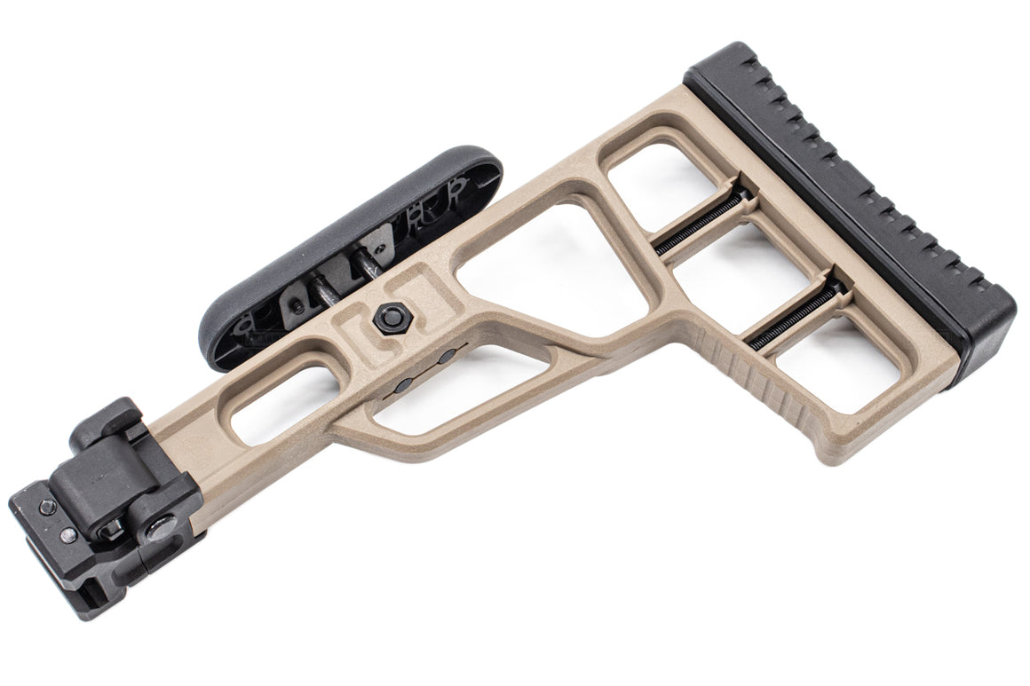 Maple Leaf MLC-S2 Folding Stock Set for 1913 Rail Stock Adapter ( Tan )