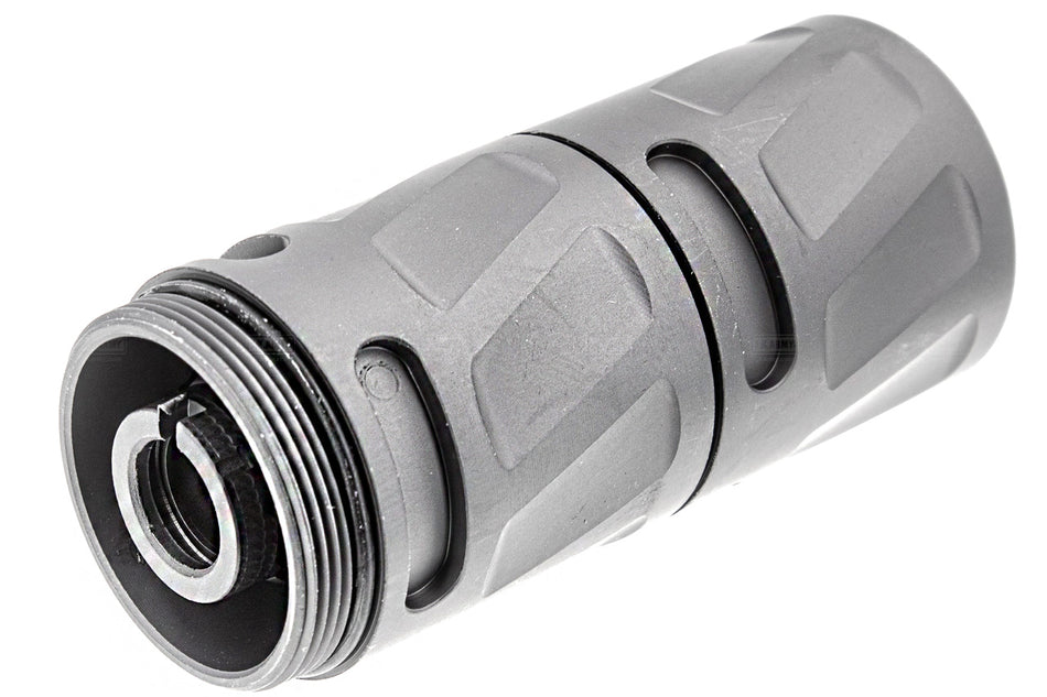 Maple Leaf P.E.W Modular Dummy Suppressor Main Body For GBB / Pistol / VSR-10 Bull Outer Barrel ( Black )