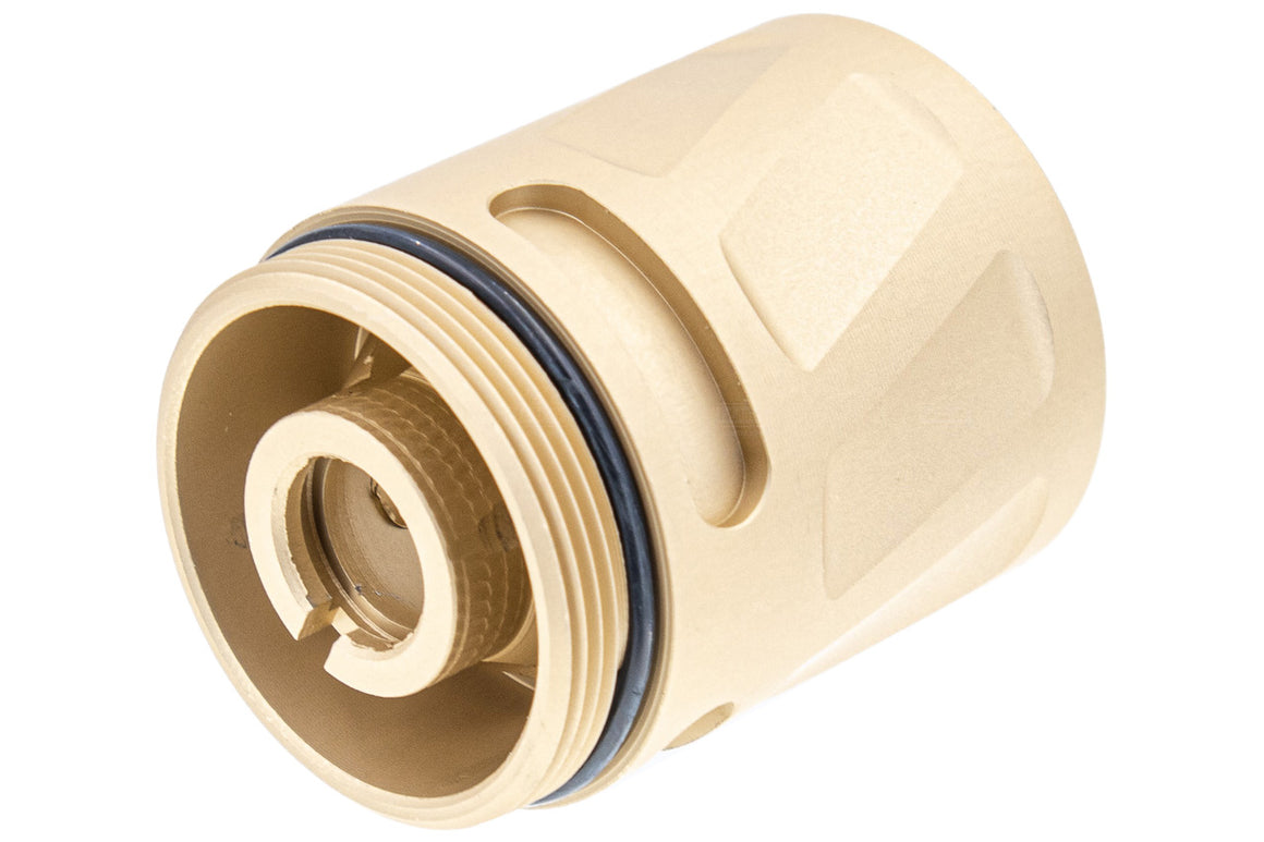 Maple Leaf P.E.W Modular Dummy Suppressor Main Body For GBB / Pistol / VSR-10 Bull Outer Barrel ( Gold )
