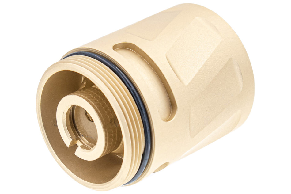 Maple Leaf P.E.W Modular Dummy Suppressor Main Body For GBB / Pistol / VSR-10 Bull Outer Barrel ( Gold )