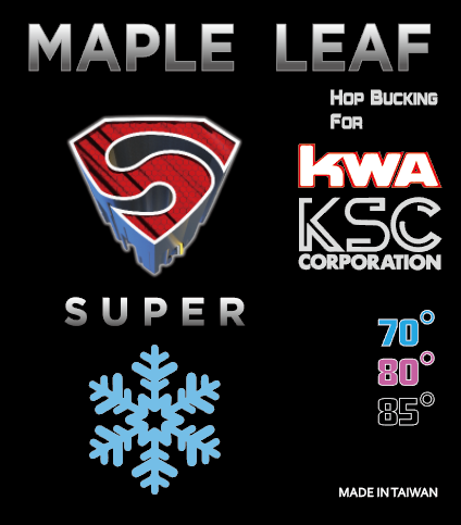 Maple Leaf Silicone version Hop Rubber for KSC/KWA GBB Series-85°