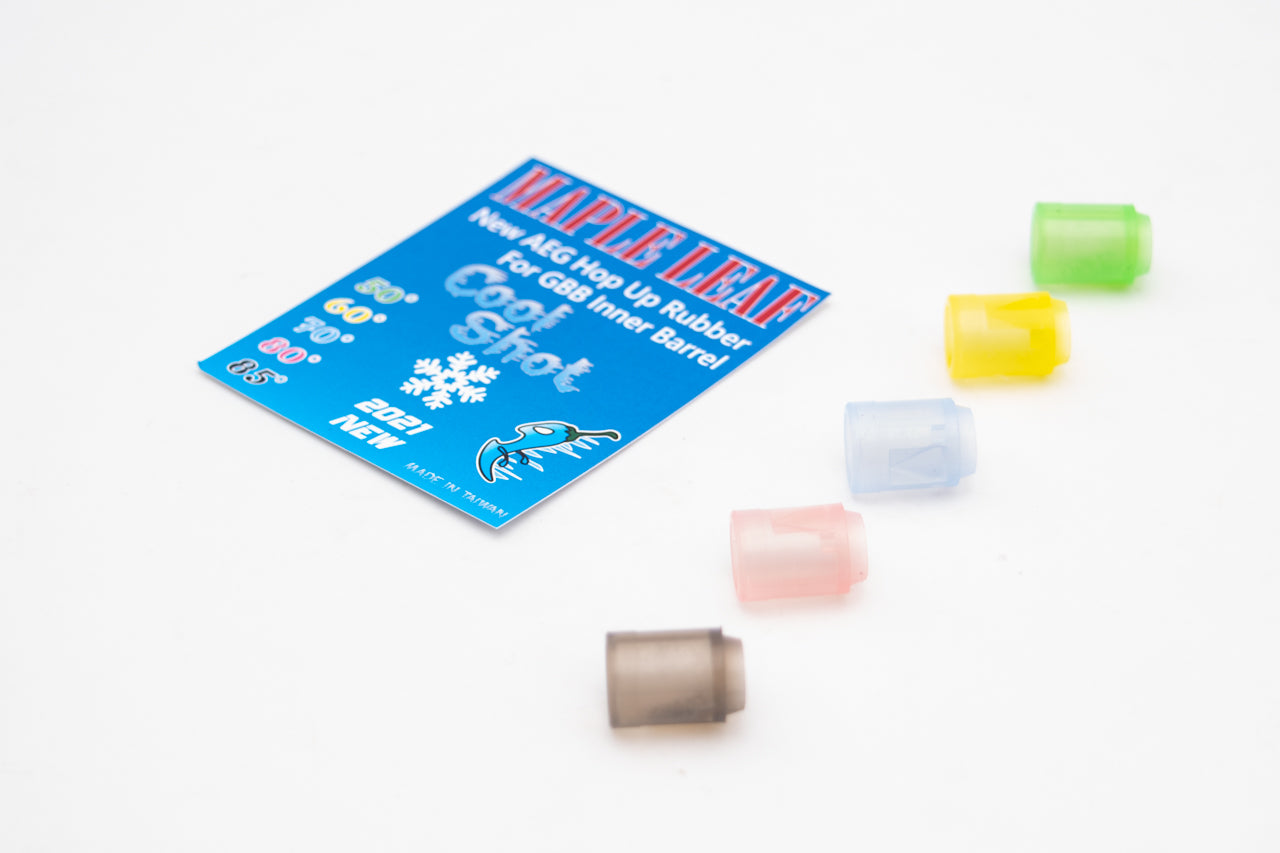 Maple Leaf Silicone version of "Cool Shot" Hop rubber for for AEG Hop system with GBB inner barrel-85°