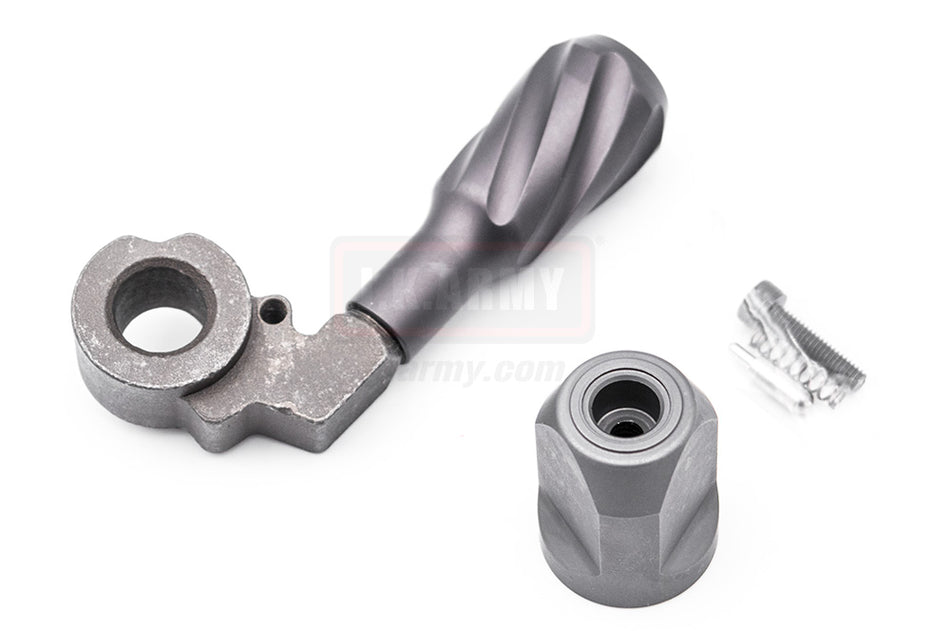 Maple Leaf VSR Twisted Solid Bolt Handle With End Cap for Right Hand For VSR-10 Series FN SPR A5M