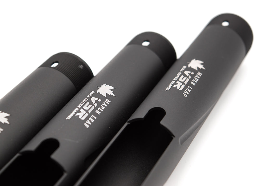 Maple Leaf VSR CNC Twist Flute Light Bull Outer Barrel & Cap ( for VSR-10 Series FN SPR A5M )-510mm