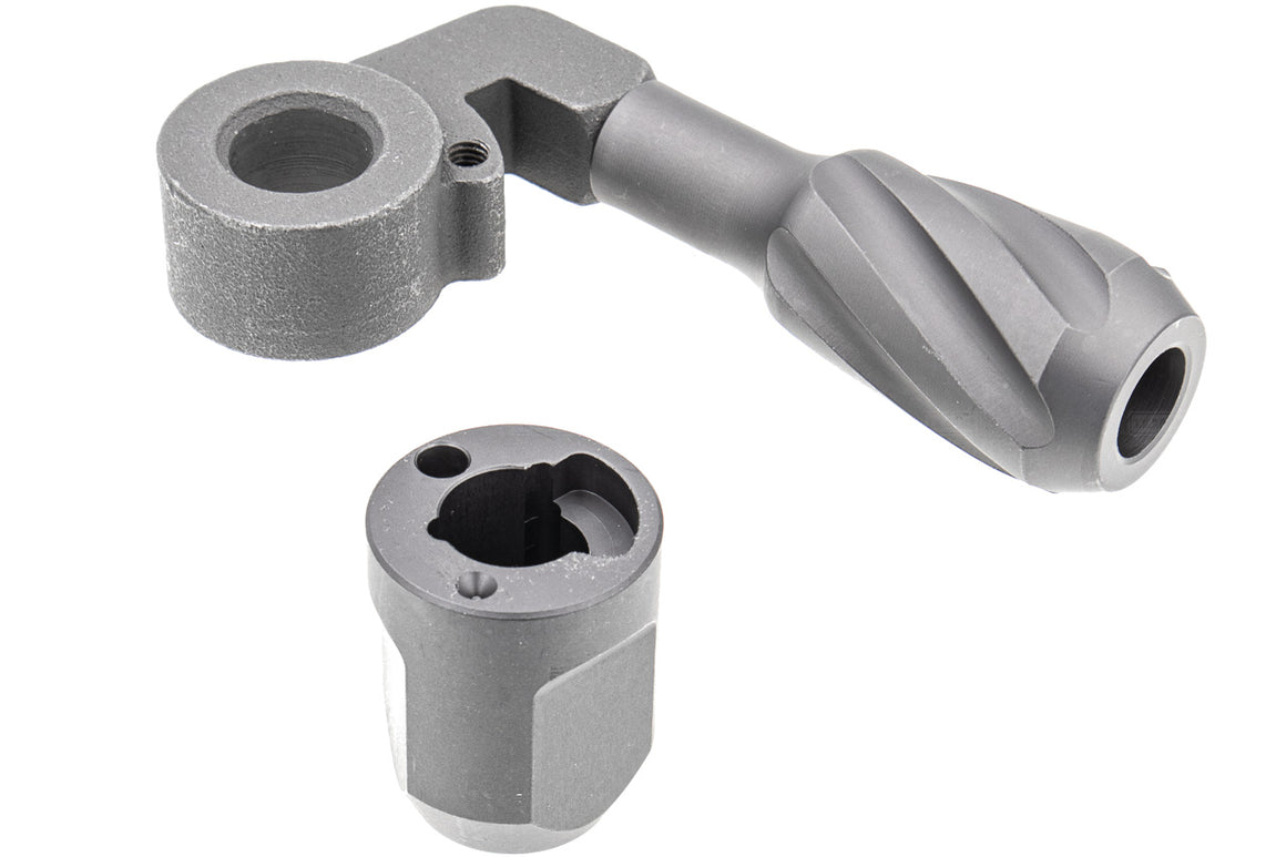 Maple Leaf VSR Twisted Solid Bolt Handle With End Cap for Left Hand For VSR-10 Series FN SPR A5M