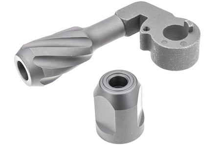 Maple Leaf VSR Twisted Solid Bolt Handle With End Cap for Left Hand For VSR-10 Series FN SPR A5M