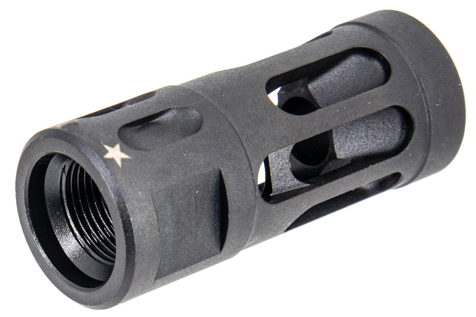 Marksman BC Style Camp Mod1 762 / 300 BLK Style Steel Flash Hider ( 14mm CCW )