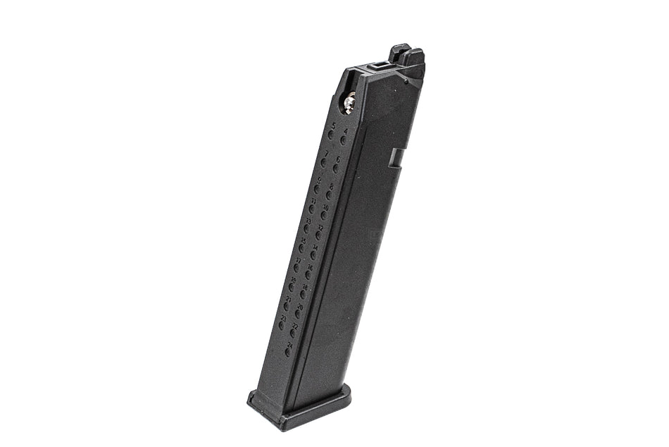 MAXTACT GMG-17 32 Rounds Lightweight Aluminum Extended Magazine For Marui TM G Model / AAP-01 / TP22 GBBP Series ( Medium Length ) ( Green Gas Ver. )