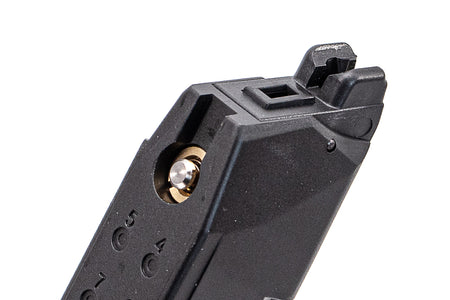 MAXTACT GMG-17 32 Rounds Lightweight Aluminum Extended Magazine For Marui TM G Model / AAP-01 / TP22 GBBP Series ( Medium Length ) ( Green Gas Ver. )