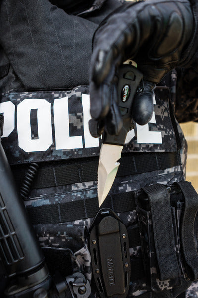 McNett Tactical / Utility Knife ( Samish Stiletto Tip Coyote ) #60158