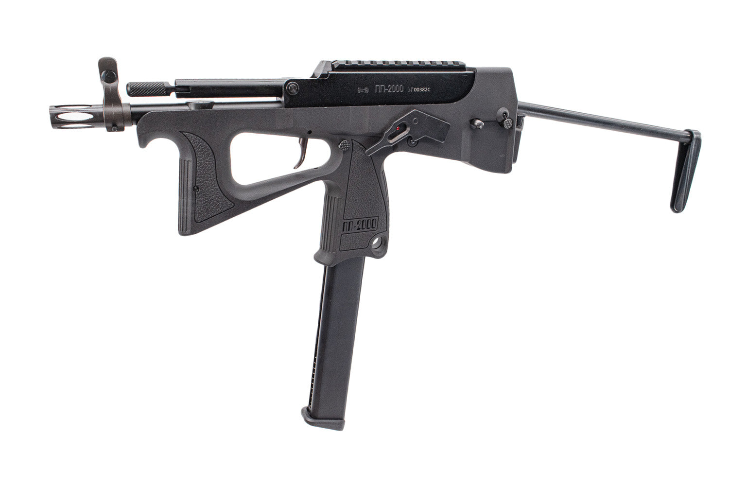 Modify PP-2K Gas Blowback SMG ( Black ) ( PP-2000 GBB ) ( 2023 Version )
