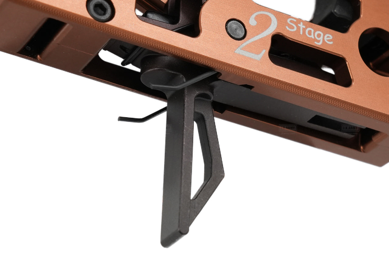 Modify CNC Aluminum 2-Stage Trigger Box Assembly For Marui TM MWS GBBR