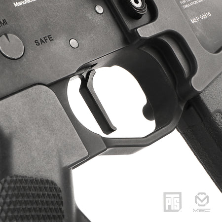 PTS MEC PRO Trigger for KWA LM4 Series / PTS Mega Arms AR-15, Radian Model One GBB ( Black / Grey )-Grey