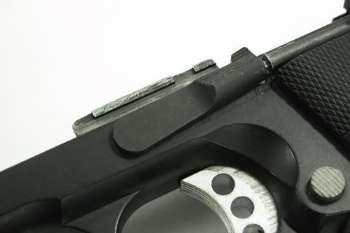 Guarder Steel Slide Stop for Marui MEU - Black