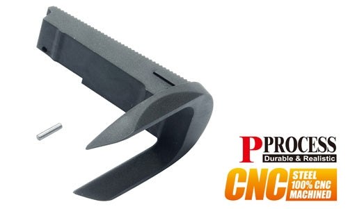 Guarder Steel Mainspring Housing for TM M1911/MEU ( L.A.Vickers ) ( Black )