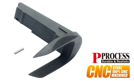 Guarder Steel Mainspring Housing for TM M1911/MEU ( L.A.Vickers ) ( Black )