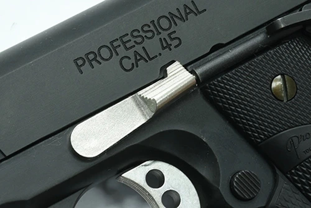 Guarder Stainless Slide Stop for MARUI MEU 1911 ( Silver )