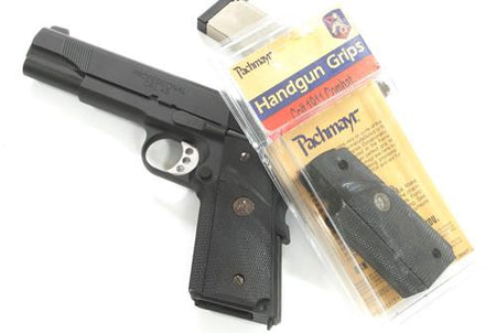 Guarder Enhanced Full Kits with Pachmayr Grip for Marui TM MEU .45 ( Black )