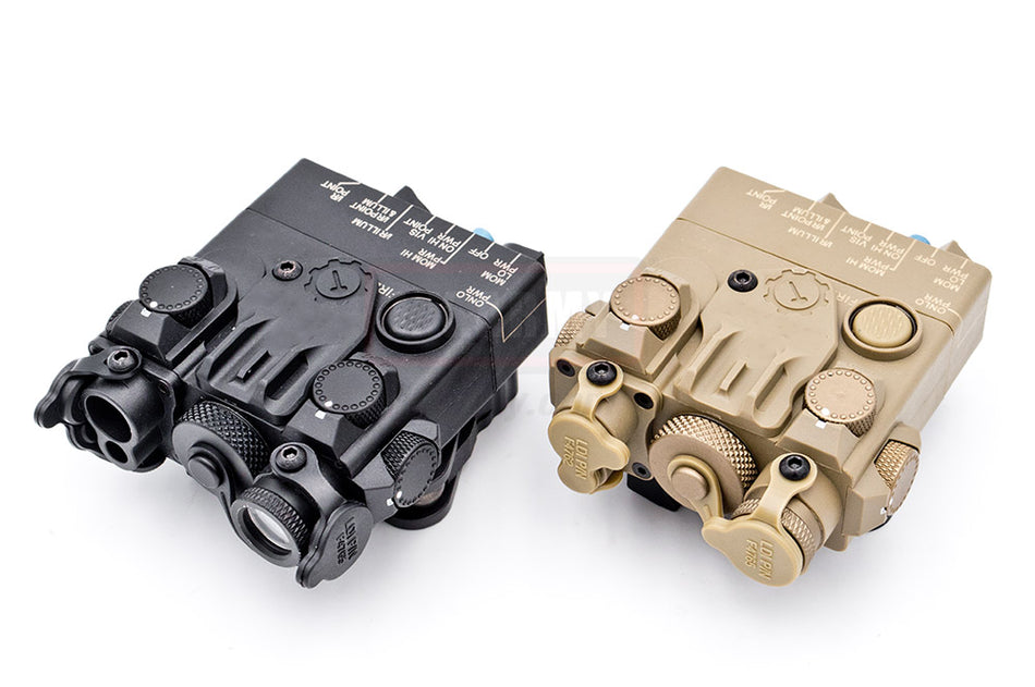 MF Nylon Ver. DBAL-A2 Airsoft Illuminator Pointer Device ( Red / Green Laser ) ( 20mm QD Mount ) ( BDAL PEQ-15A A2 Laser Devices )-Grey-Red Laser