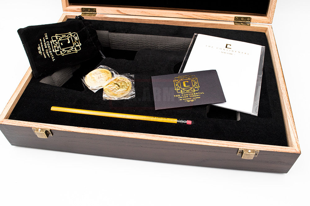 MF TTI Style JW John Wick Pistol Wood Case for 2011 / Hi-Capa