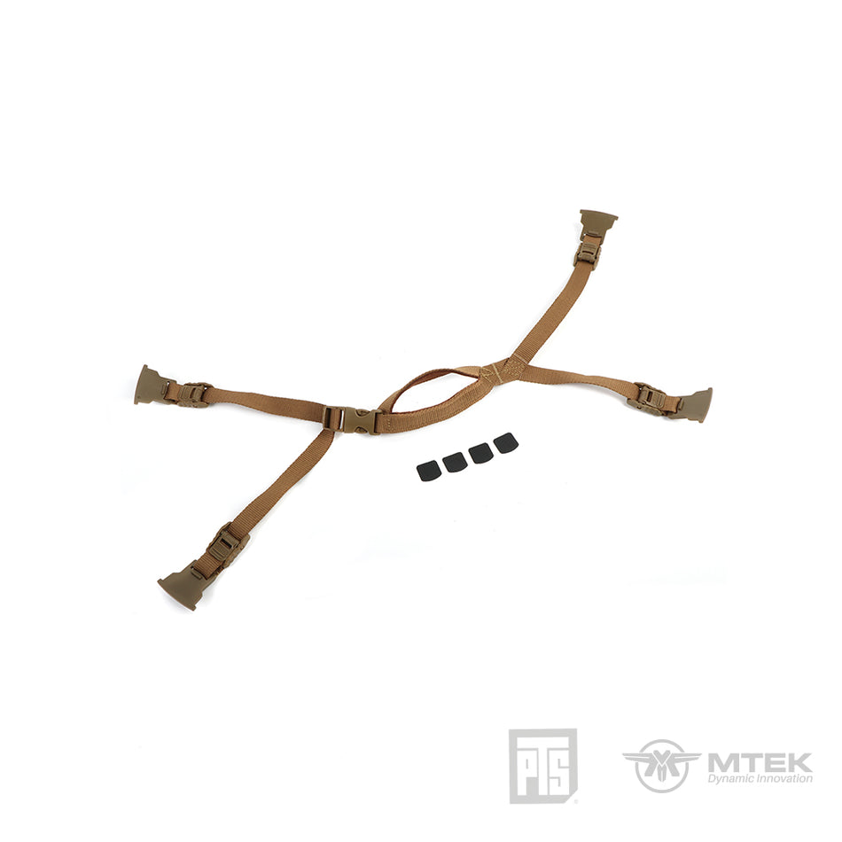 PTS MTEK FLUX Retention System Coyote Brown