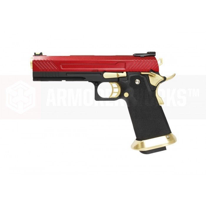 AW Custom™ 5.1 HX1104 Hi-Capa GBB Airsoft Pistol ( Red )