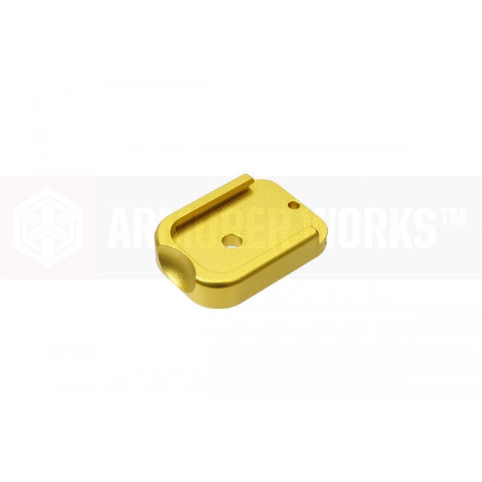 AW Custom HX CNC Aluminum Baseplate - Yellow