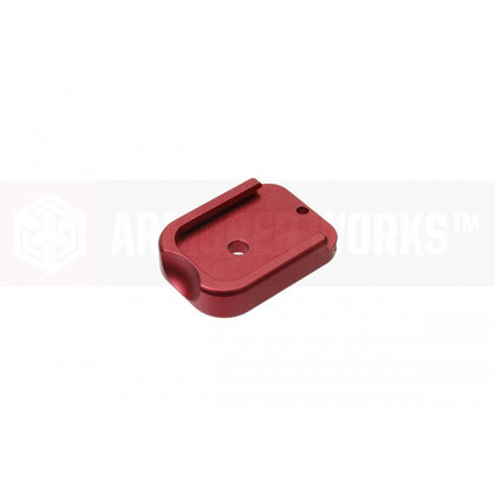 AW Custom HX CNC Aluminum Baseplate - Red