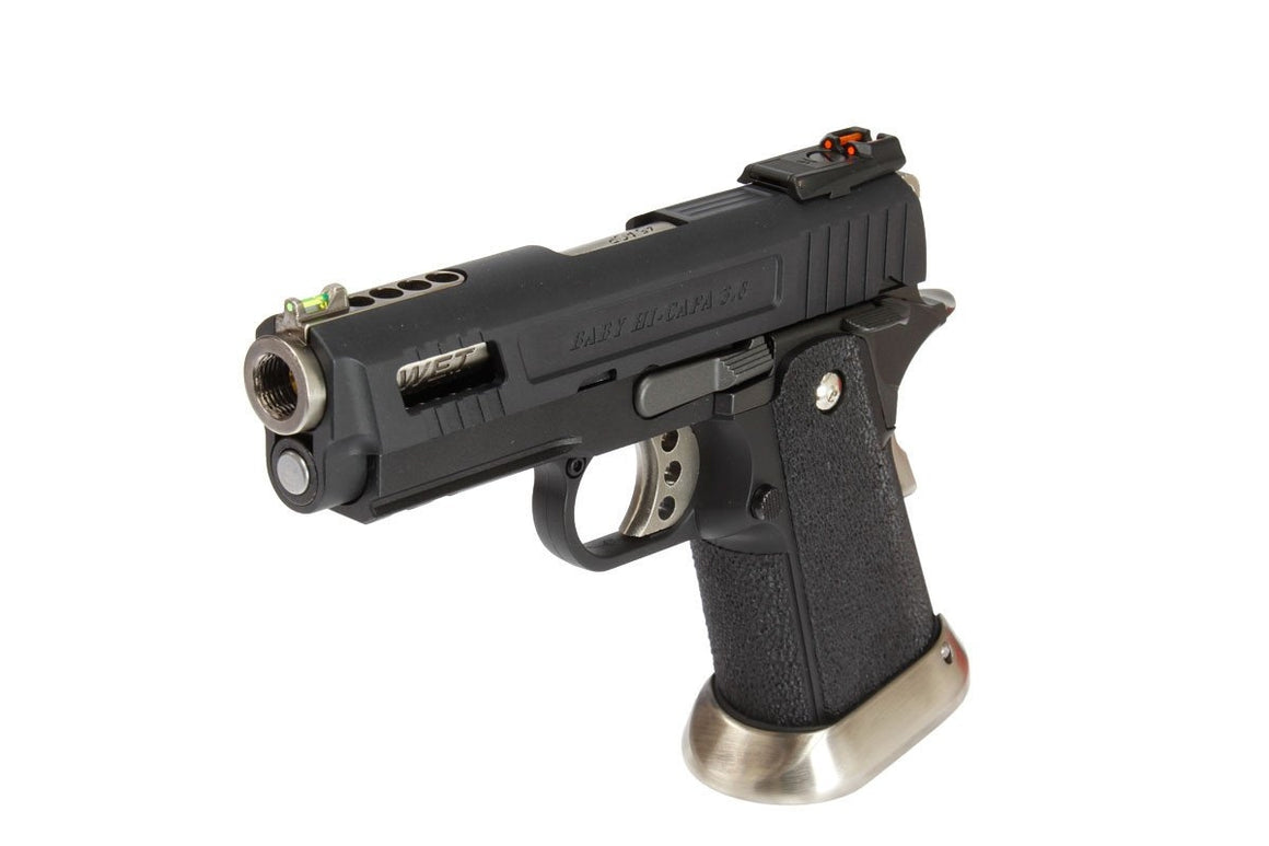 WE Tech Hi-Capa Force 3.8 Velociraptor GBB Pistol ( Black )