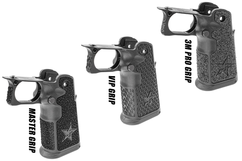 EMG Staccato Licensed 2011 Pistol Grip for EMG 2011 / Marui TM Hi-Capa GBBP ( Master Grip / Grey )