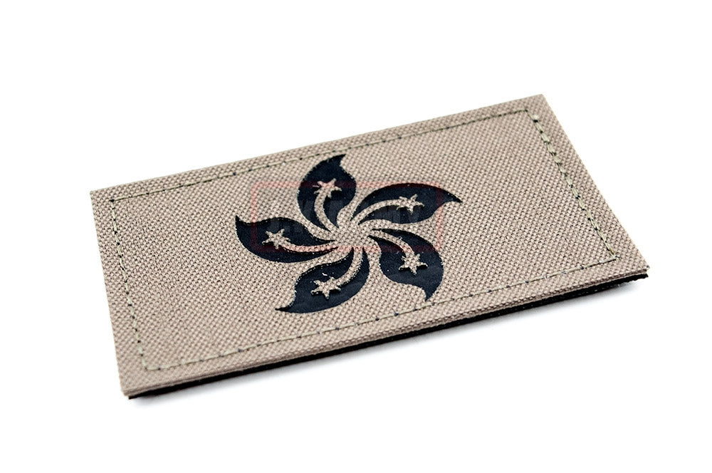 Infra Red Patch - Ranger Green HKSAR ( Hong Kong ) Flag Type B ( Free Shipping ) ( RG )