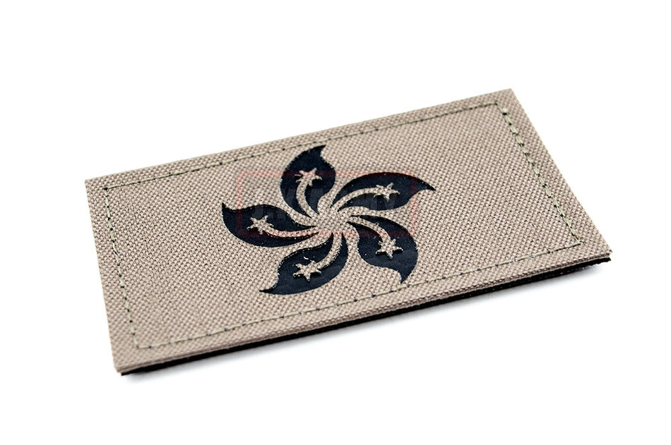 Infra Red Patch - Ranger Green HKSAR ( Hong Kong ) Flag Type B ( Free Shipping ) ( RG )